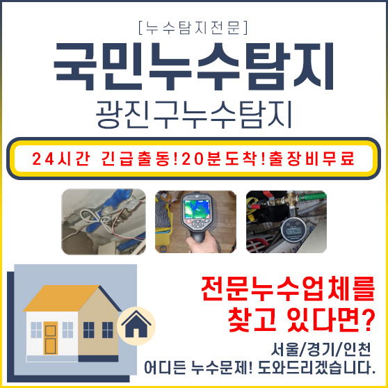 광진구누수탐지